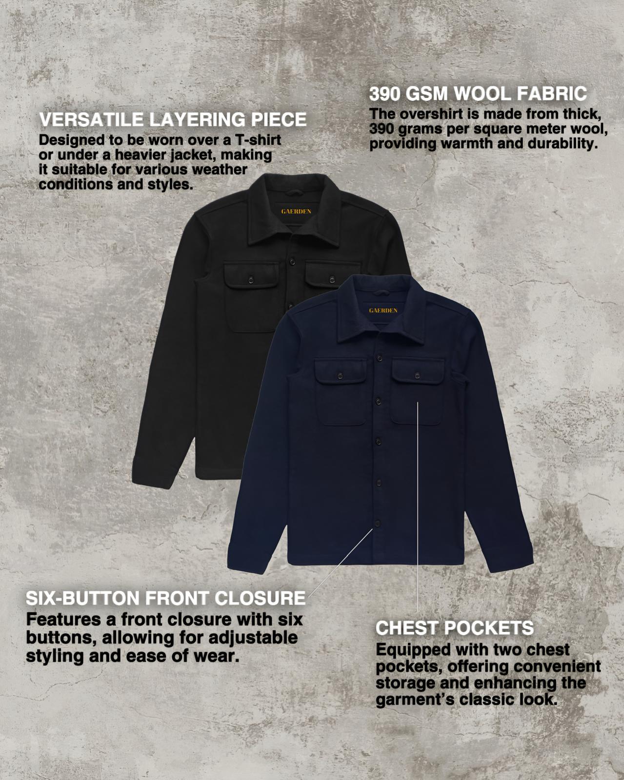 Longsleeved overshirt