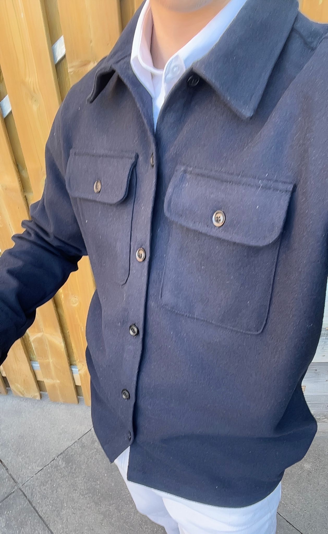 Longsleeved overshirt