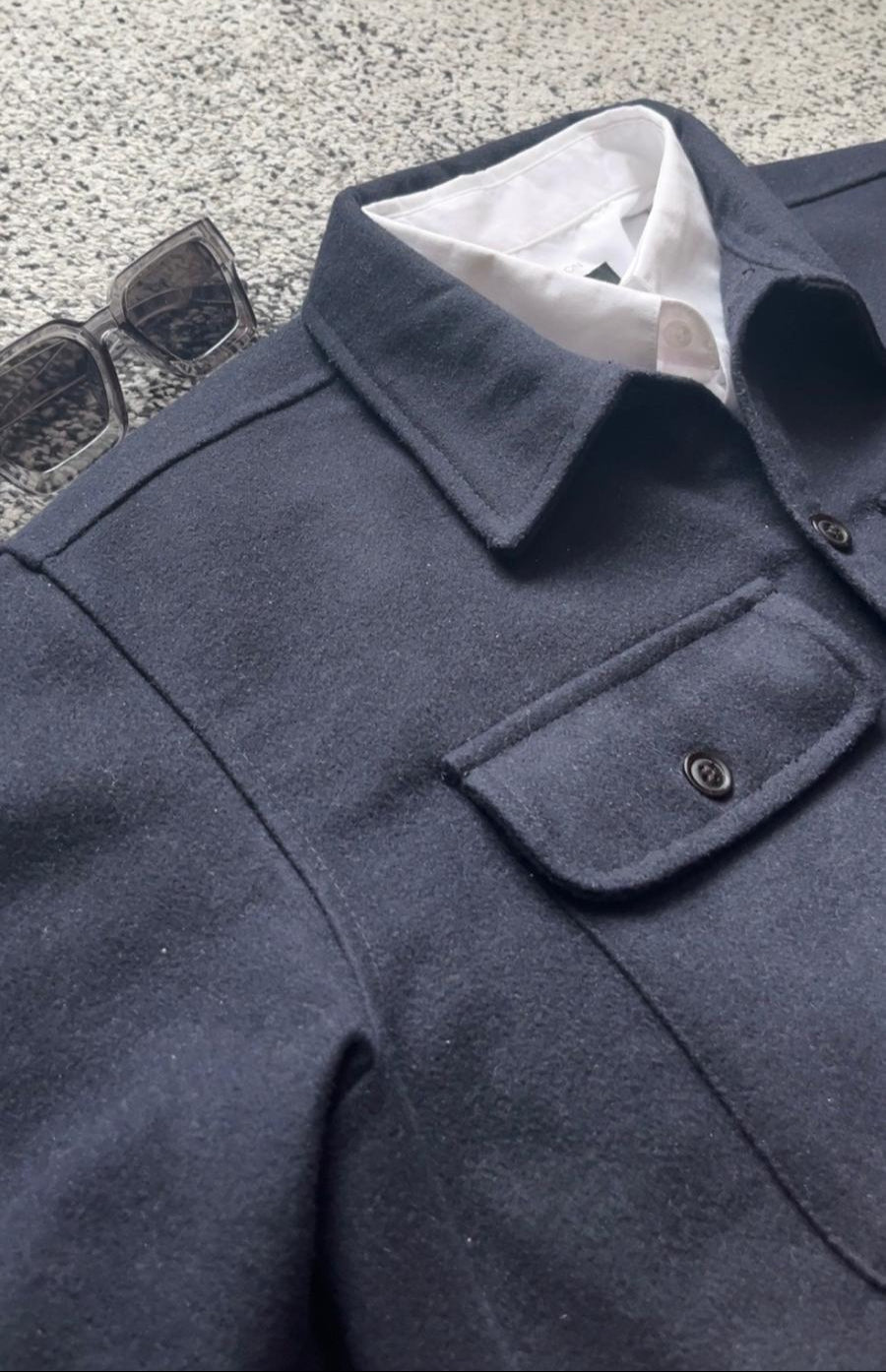 Longsleeved overshirt