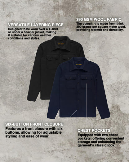 Longsleeved overshirt