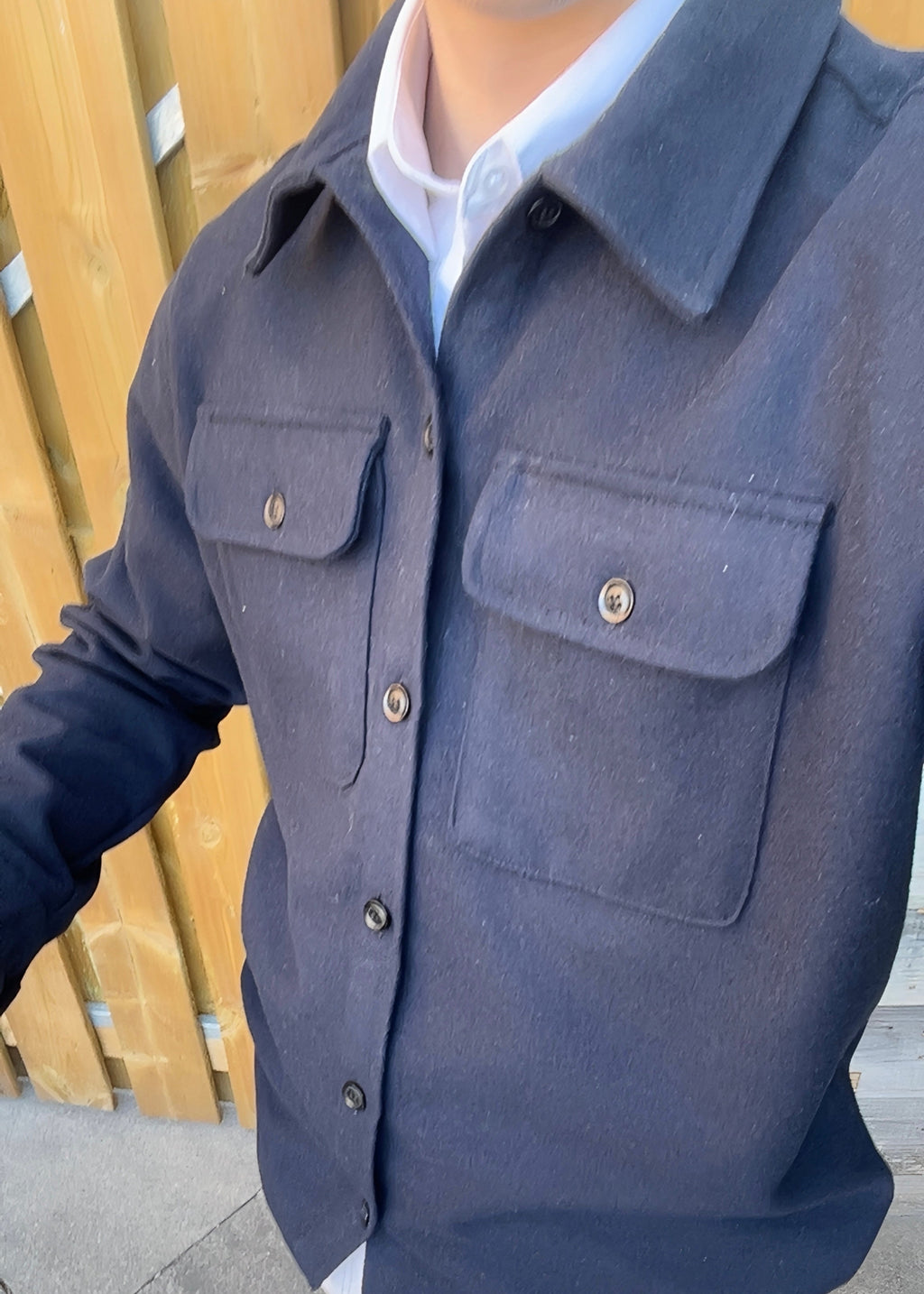 Longsleeved overshirt