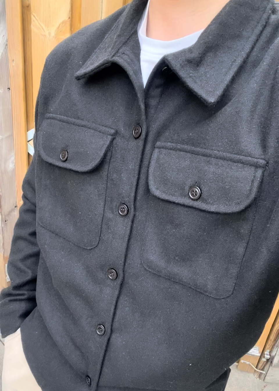 Longsleeved overshirt